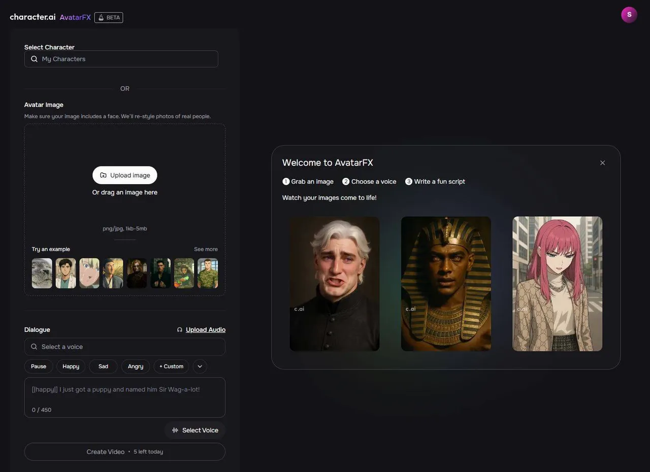 Character AI alternatives showing various roleplay AI platforms