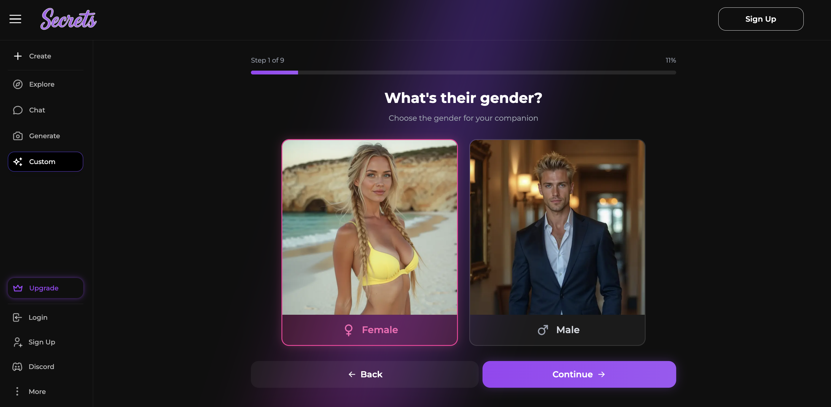 Secrets AI Screenshot - Features