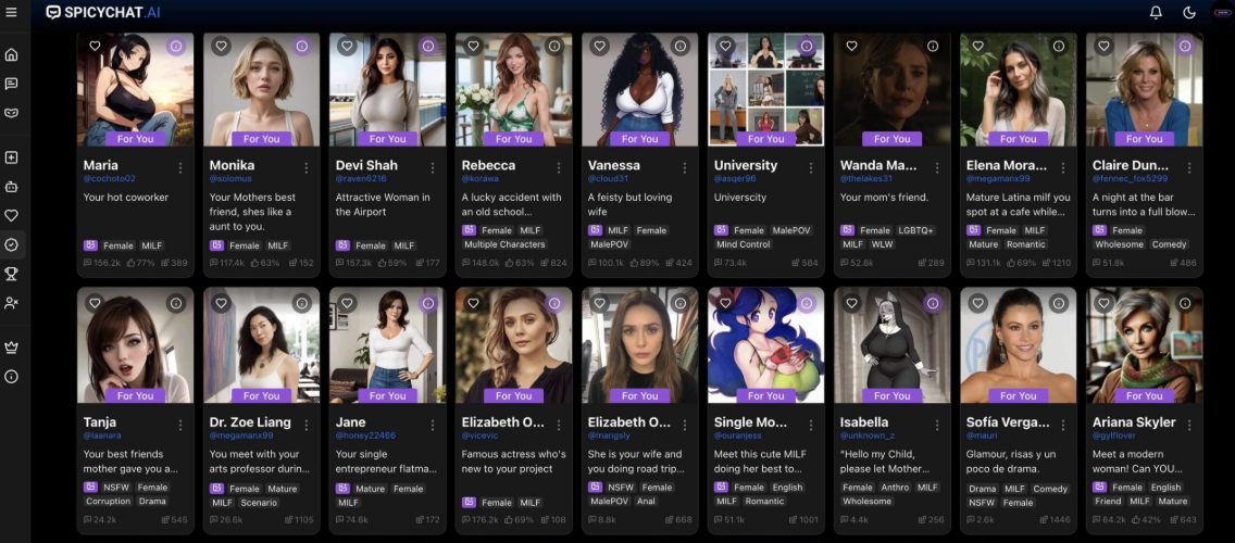 SpicyChat AI - Best AI NSFW Chat platform complete guide screenshot